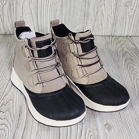 Sorel Out N About III Classic Waterproof Lace Up Boots Omega Taupe Womens 5 NEW - Picture 9 of 12